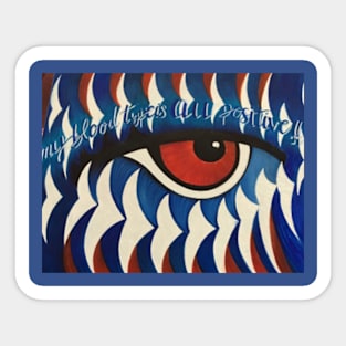 Eye of Auburn Sticker